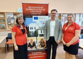 REGIONÁLNÍ DOBROVOLNICKÉ CENTRUM UŽ JE V PROVOZU