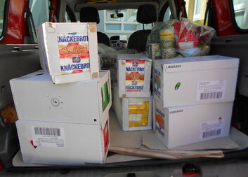 Na dobrotách od firmy RACIO si pochutnají i děti z azylového domu