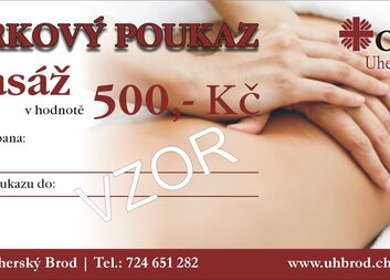 NEMÁTE DÁREK NA VÁNOCE? NABÍZÍME DÁRKOVÉ POUKAZY! 