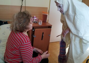 Charitní dům Slavkov Lucy nevystrašily. Klienti mají pro strach uděláno