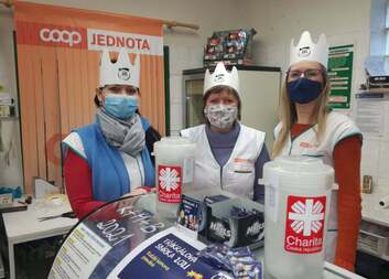 TŘÍKRÁLOVÁ SBÍRKA NA UHERSKOBRODSKU POTRVÁ DO 24. LEDNA