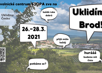 AKCE „UKLIĎME ČESKO!“ BUDE I V UHERSKÉM BRODĚ. UKLIDÍME BROD!