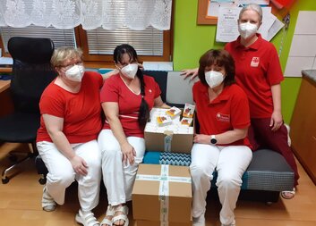 Vlčnov: Klienty i personál Charitního domu posílí vitamíny
