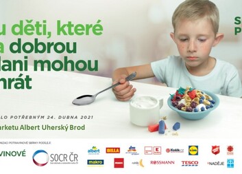 SBÍRKA POTRAVIN V ALBERTU UŽ TUTO SOBOTU