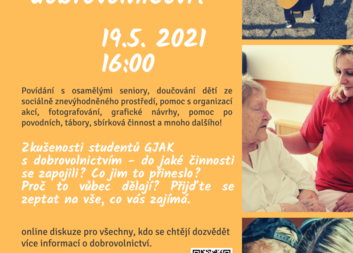 Online diskuze o dobrovolnictví