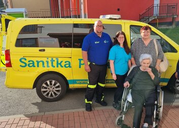 SANITKA PŘÁNÍ PŘIVEZLA RADOST KLIENTCE Z KORYTNÉ