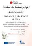 Letáček - Souhrn kontaktů na poradce