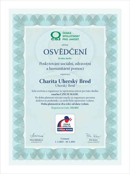 CZECH MADE_Charita Uherský Brod