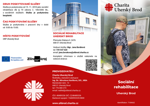 Leták Socialni rehabilitace 2025