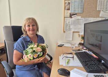 Gratulace k životnímu jubileu paní Aleně Šlahůnkové