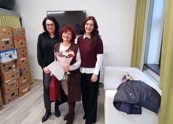 Paní Zdena Bartošová slaví životní jubileum. Gratulujeme!