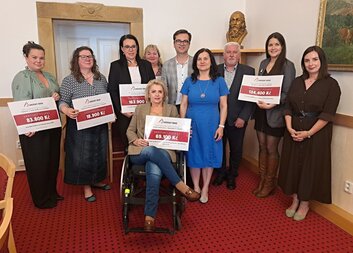Poděkování městu Uherský Brod za podporu dvou služeb Charity Uh. Brod